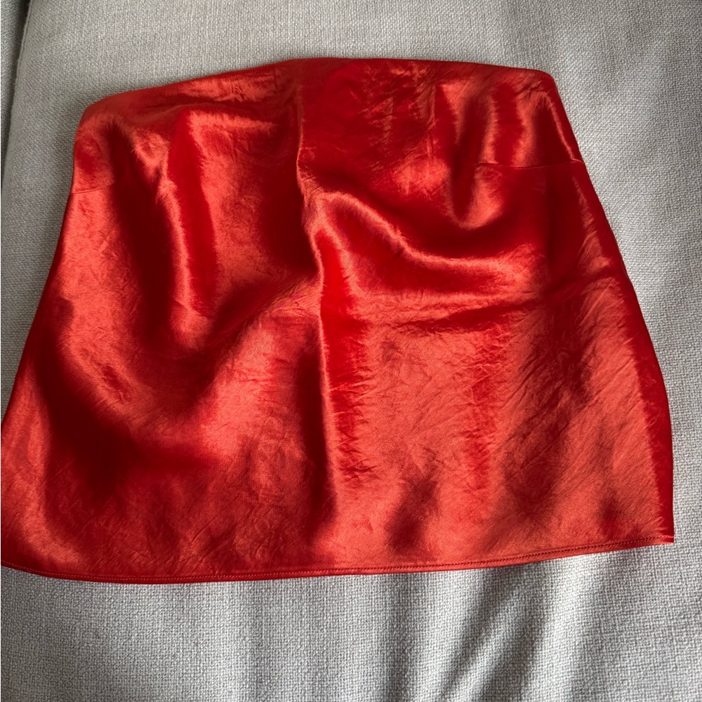 Aritzia Babaton Vibrant Red Tub Top